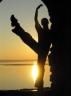 Dance in sunset, photo by Sara Hammarback, Stockholm, Sweden, bliss, peace