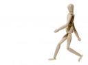 Walking dummy, photo by anonymous, Nea Smyrni, Greece, easy movement