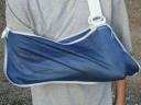Arm in sling, photo by Jacque Stengel, United States